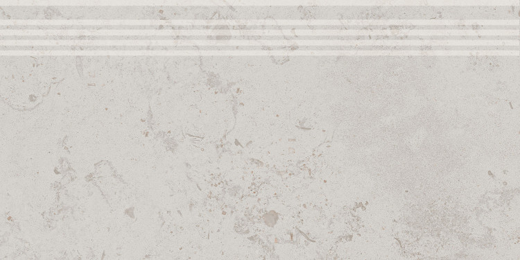 Керамогранит Керама Марацци Kerama Marazzi DD205300R\GR ПРО ЛАЙМСТОУН ступень серый светлый обрезной 30x60