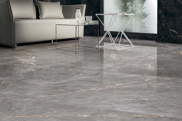 Керамогранит Tubadzin SHINESTONE grey POL 59,8x119,8