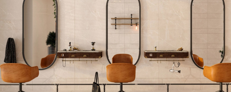 Мозаика Ametis Marmulla Dark Beige MA03 Muretto-3D 28x78,5 Непол./Полир.
