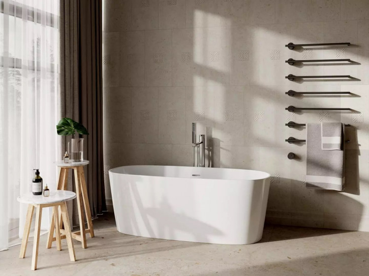 Керамическая плитка Керама Марацци Kerama Marazzi ID127 КАРМУ ДЕКОР серый светлый матовый 30x60