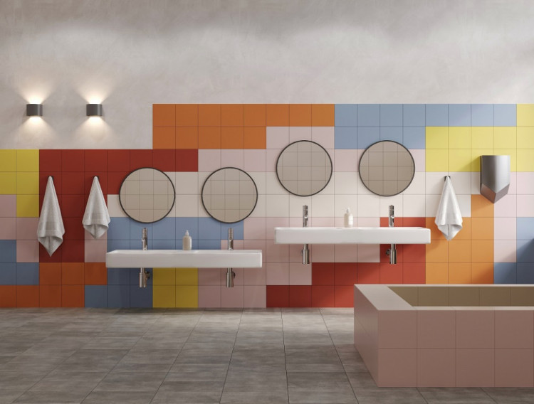 Плитка AXIMA VEGAS АКСИМА ВЕГАС синяя 20x20