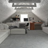 Керамогранит Гранитея Иремель Серый Лаппат. 60x60
