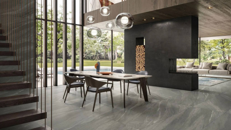 Италон Метрополис Графит Дарк Рет / Italon Metropolis Graphite Dark Ret 60x120