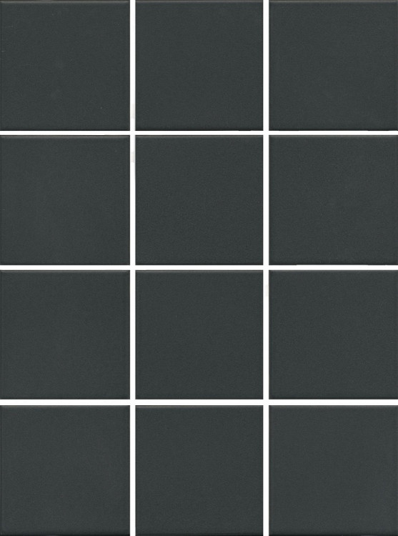 Керамогранит Керама Марацци Kerama Marazzi 1333 АГУСТА черный 9,8x9,8 (12 частей)
