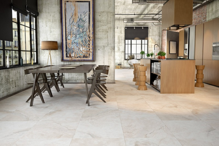 Керамогранит Гранитея Куказар Белый Полир. 60x60