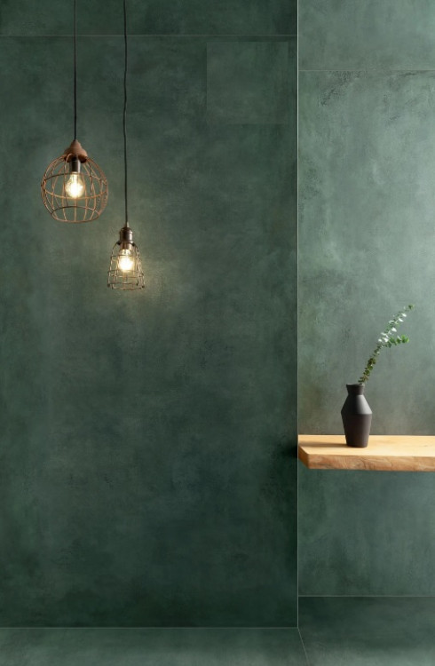 Керамогранит Tubadzin PATINA PLATE green MAT 119,8x239,8
