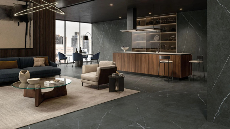 Италон Метрополис Империал Блэк Рет / Italon Metropolis Imperial Black Ret 60x120