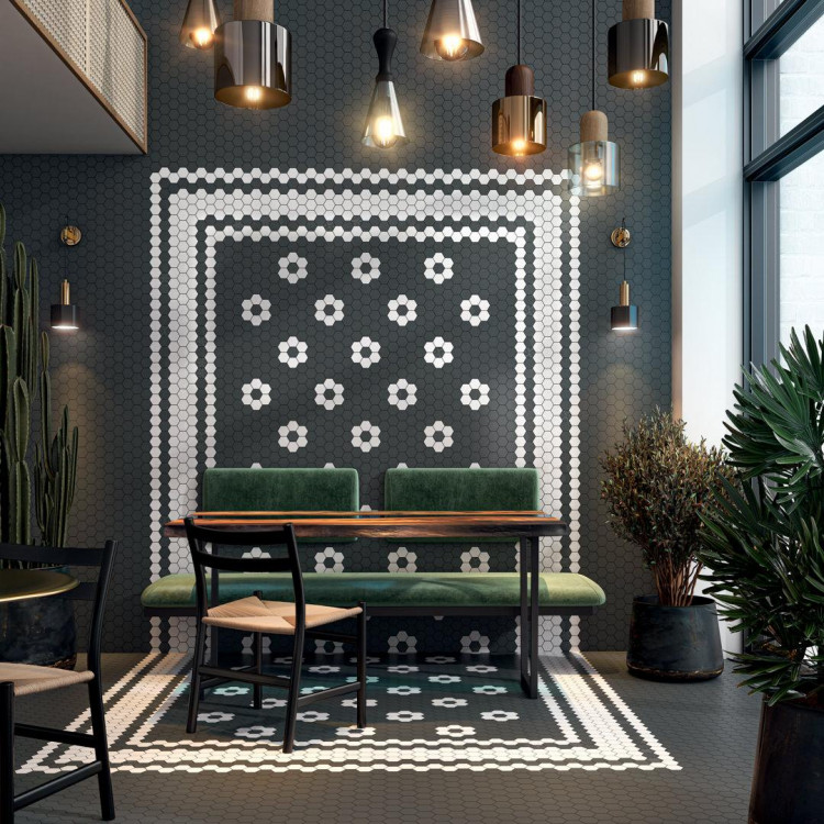 Керамогранит Керама Марацци Kerama Marazzi 21058 АГУСТА белый 30,1x30,1 (36 частей)