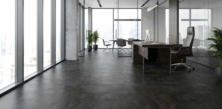 Керамогранит Грани Таганая Gresse BETON MYRA MIDNIGHT SKY / Мира Полуночное Небо GRS08-01 бетон матовый 60x120