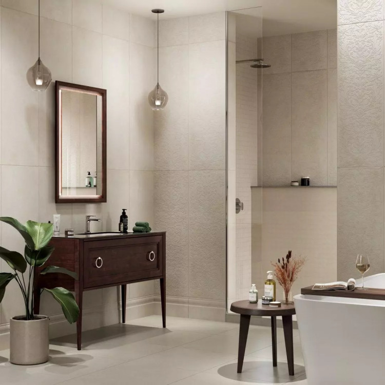 Керамическая плитка Керама Марацци Kerama Marazzi 14043R МОНСЕРРАТ серый светлый матовый 40x120
