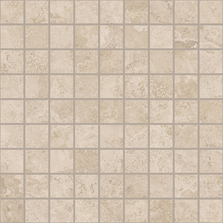 Керамогранит Колизеум СИЕНА БЕЛЫЙ ВСТАВКА МОЗАИКА 30x30