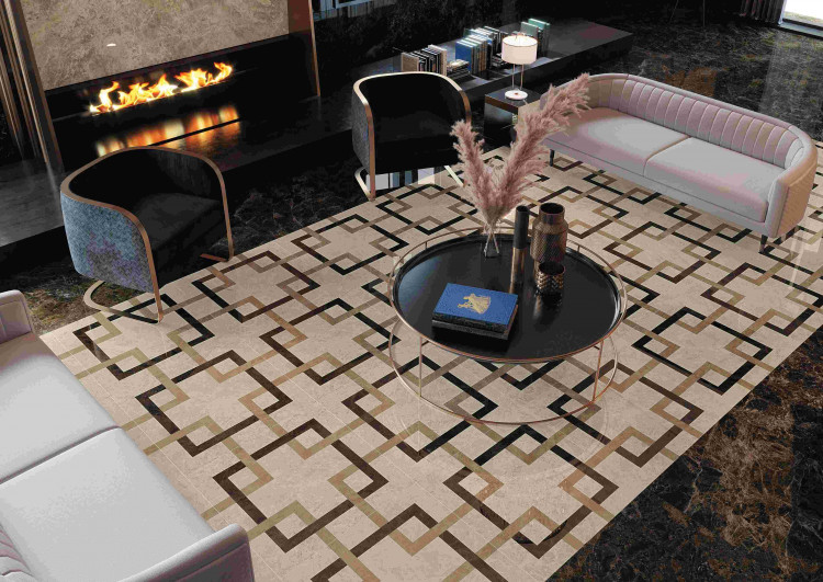 Керамогранит Атлас Конкорд ВИКТОРИ ДАРК Лап / Atlas Concorde VICTORY DARK Lap 80x80