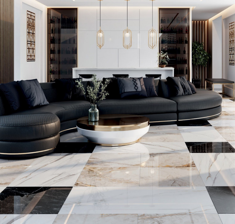 Керамогранит Керама Марацци Kerama Marazzi SG564602R РИАЛЬТО светлый лаппатированный 60x119,5
