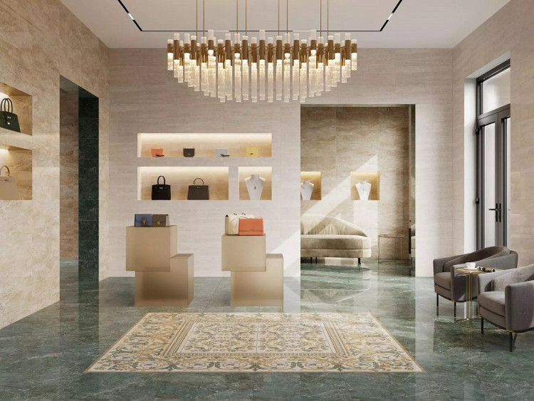Керамогранит Керама Марацци Kerama Marazzi SG648002R ЭВОРА зеленый лаппатированный 60x60 Керамогранит Керама Марацци Kerama Marazzi SG648002R ЭВОРА зеленый лаппатированный 60x60