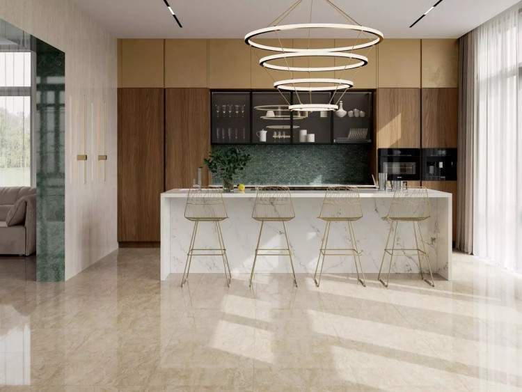 Керамическая плитка Керама Марацци Kerama Marazzi 13115R ЭВОРА бежевый светлый глянцевый 30x89,5
