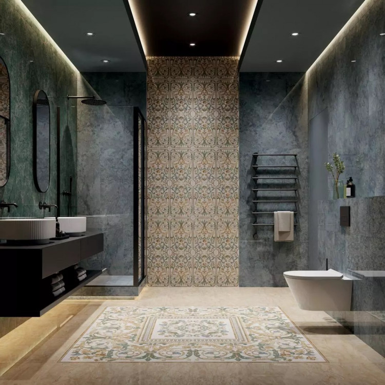 Керамическая плитка Керама Марацци Kerama Marazzi OS\D214\13117R ЭВОРА декор синий светлый глянцевый 30x89,5 Керамическая плитка Керама Марацци Kerama Marazzi OS\D214\13117R ЭВОРА декор синий светлый глянцевый 30x89,5