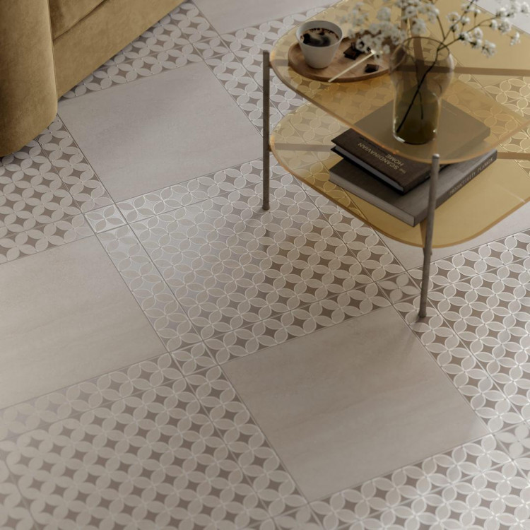 Керамогранит Керама Марацци Kerama Marazzi AZ\A013\SG1712 ТУФ ДЕКОР бежевый светлый 7,7x7,7