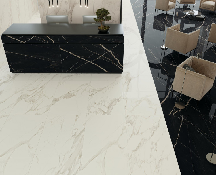 Керамогранит Атлас Конкорд ЭМПАИР КАЛАКАТТА БЛЭК Лап / Atlas Concorde Empire Calacatta Black Lap 60x60 Керамогранит Атлас Конкорд ЭМПАИР КАЛАКАТТА БЛЭК Лап / Atlas Concorde Empire Calacatta Black Lap 60x60