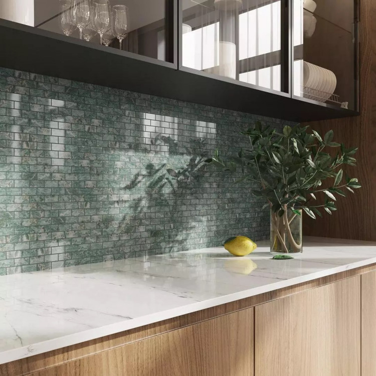 Керамическая плитка Керама Марацци Kerama Marazzi MM13120 ЭВОРА декор мозаичный бежевый светлый глянцевый 30x32