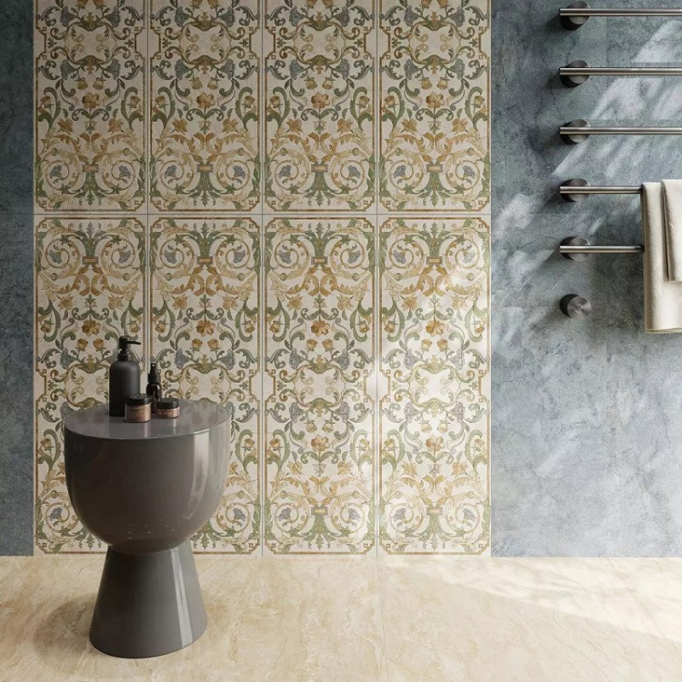 Керамическая плитка Керама Марацци Kerama Marazzi SPA051R ЭВОРА бордюр бежевый светлый глянцевый 30x2,5